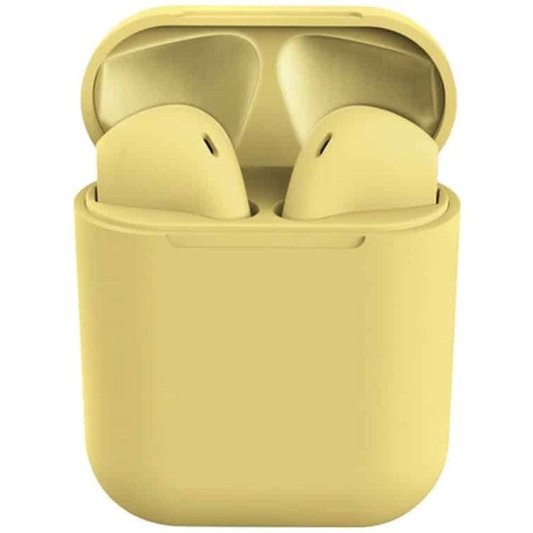 GUNMANSA Geeko Siamese True Bluetooth 5.0 Wireless Earbuds Yellow
