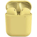 GUNMANSA Geeko Siamese True Bluetooth 5.0 Wireless Earbuds Yellow