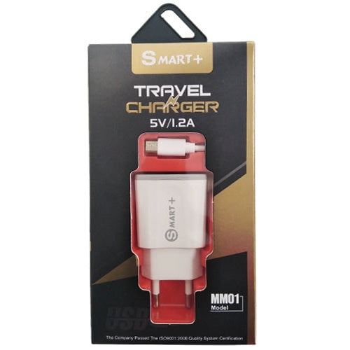 GUNMANSA Geeko SMART+ USB Travel Charger with Micro-USB Cable