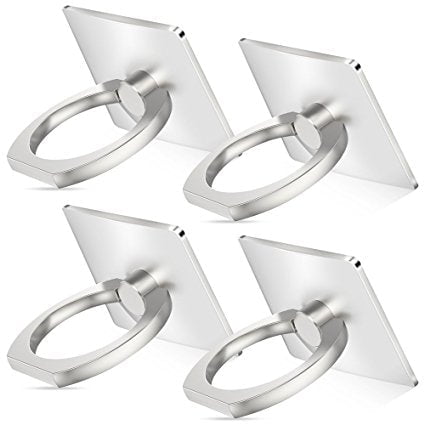 GUNMANSA Geeko Universal Silver Ring Smartphone Grip