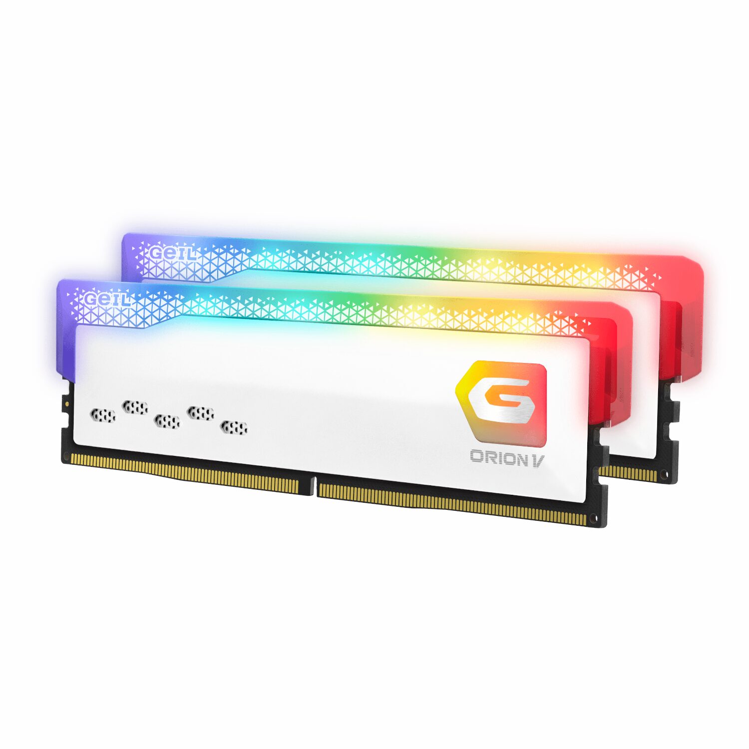 GUNMANSA GeIL Orion 32GB Kit(2x16GB) 6000MHz RGB DDR5 RAM - White