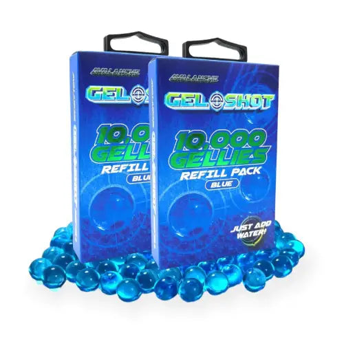 GUNMANSA Gel Blaster – 10 000 Gellies Refill Pack – Blue – GS-1001-BL