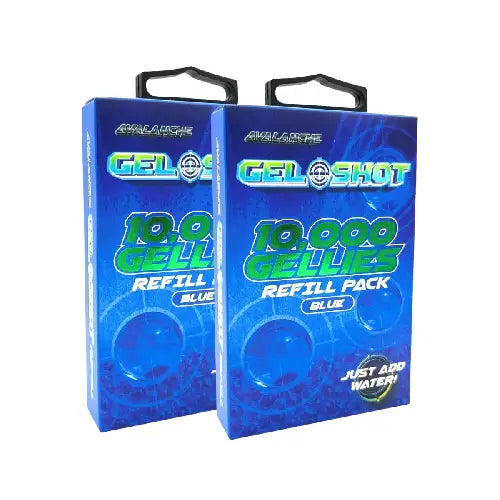 GUNMANSA Gel Blaster – 10 000 Gellies Refill Pack – Blue – GS-1001-BL