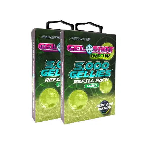 GUNMANSA Gel Blaster  – 10 000 Gellies Refill Pack – Green – GS-1001-GN