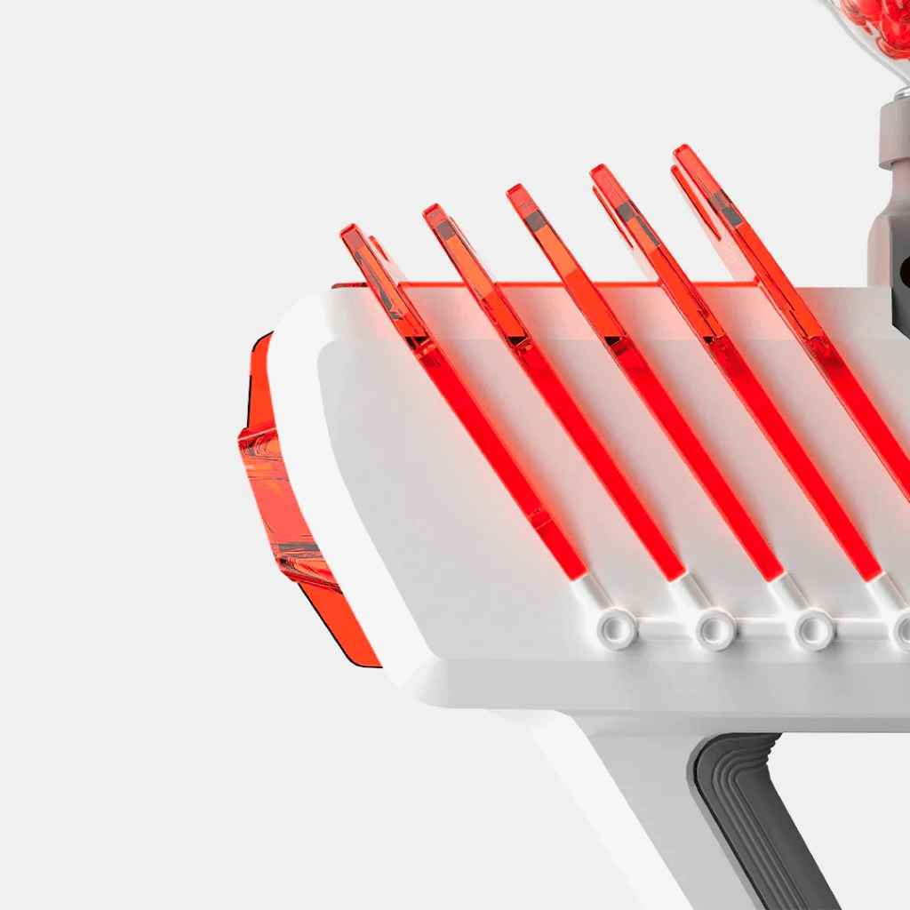 GUNMANSA Gel Blaster Fin and Tip – Red – TFP0007CP