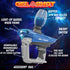GUNMANSA Gel Blaster – Fully Automatic with 10 000 Gellies Water Beads – Blue – GS-1000-BB