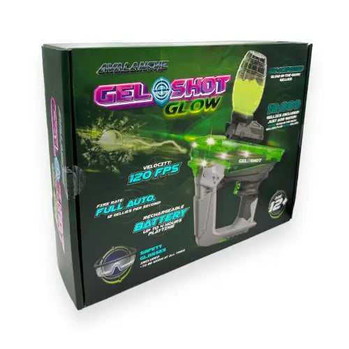 GUNMANSA Gel Blaster – Glow-in-the-Dark with 10 000 Gellies Water Beads – GS-1000-GL