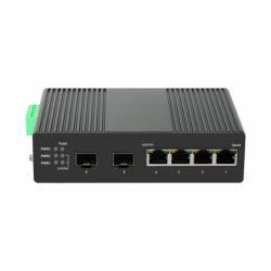 GUNMANSA GENATA 4 Port Gigabit PoE Managed Industrial + 2 SFP Switch (No PSU)