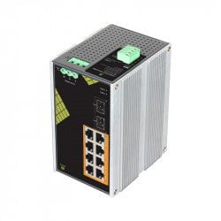 GUNMANSA GENATA 8 Port Gigabit PoE Industrial + 2 SFP Switch Part No: NW101-12