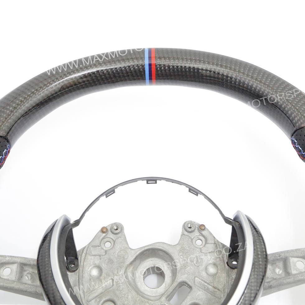 GUNMANSA Genuine Carbon Fibre Steering Wheel Suitable For BM