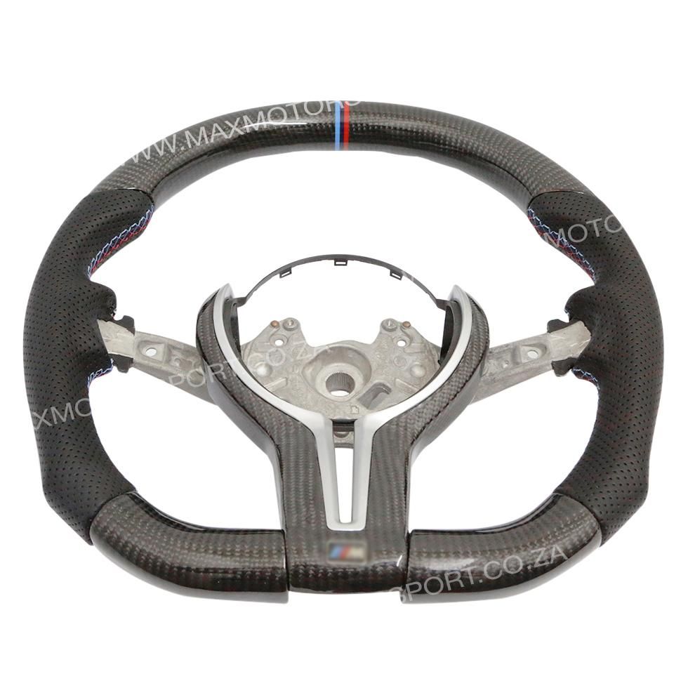 GUNMANSA Genuine Carbon Fibre Steering Wheel Suitable For BM