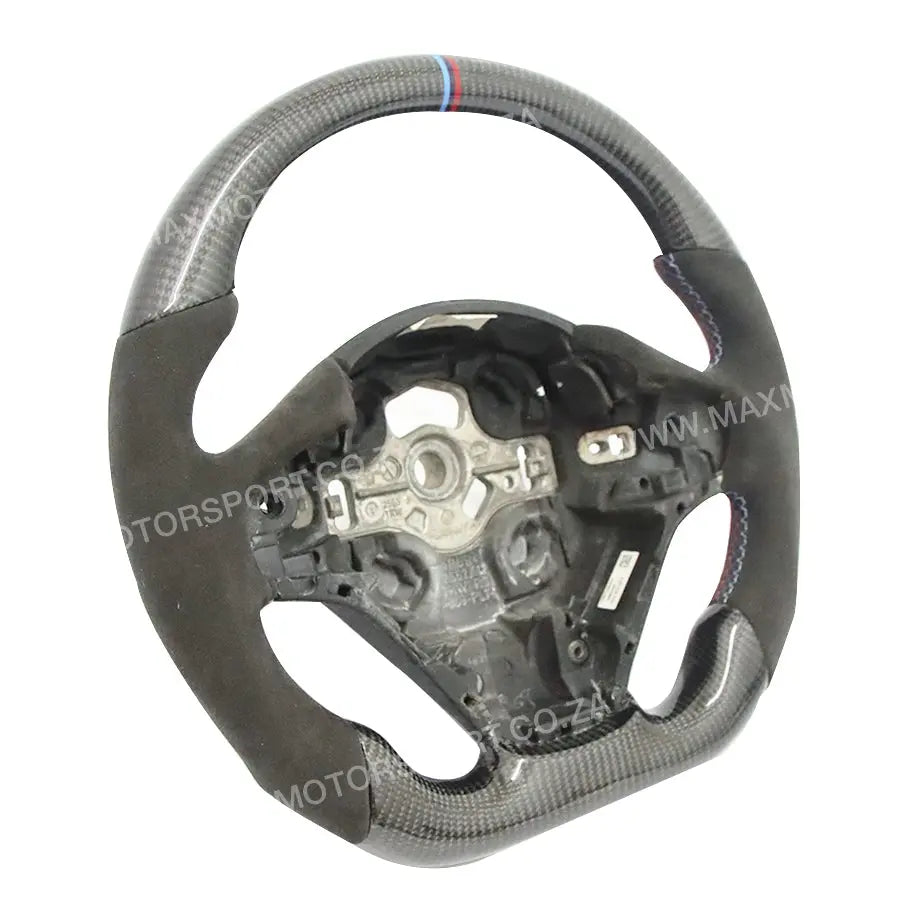 GUNMANSA Genuine Carbon Fibre Steering Wheel Suitable For BM