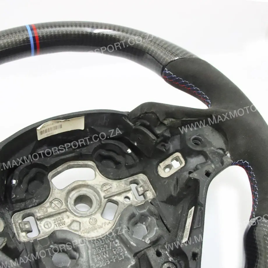 GUNMANSA Genuine Carbon Fibre Steering Wheel Suitable For BM
