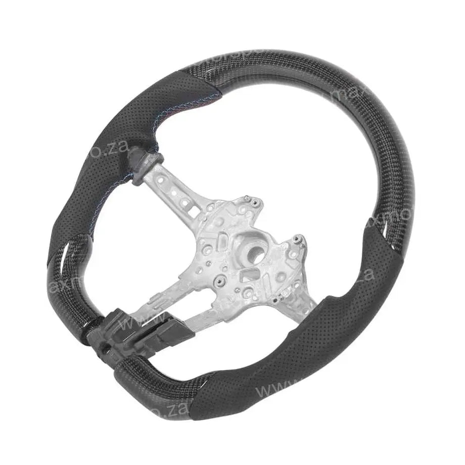 GUNMANSA Genuine Carbon Fibre Steering Wheel Suitable For BM