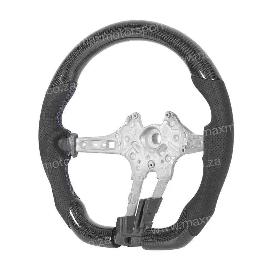 GUNMANSA Genuine Carbon Fibre Steering Wheel Suitable For BM