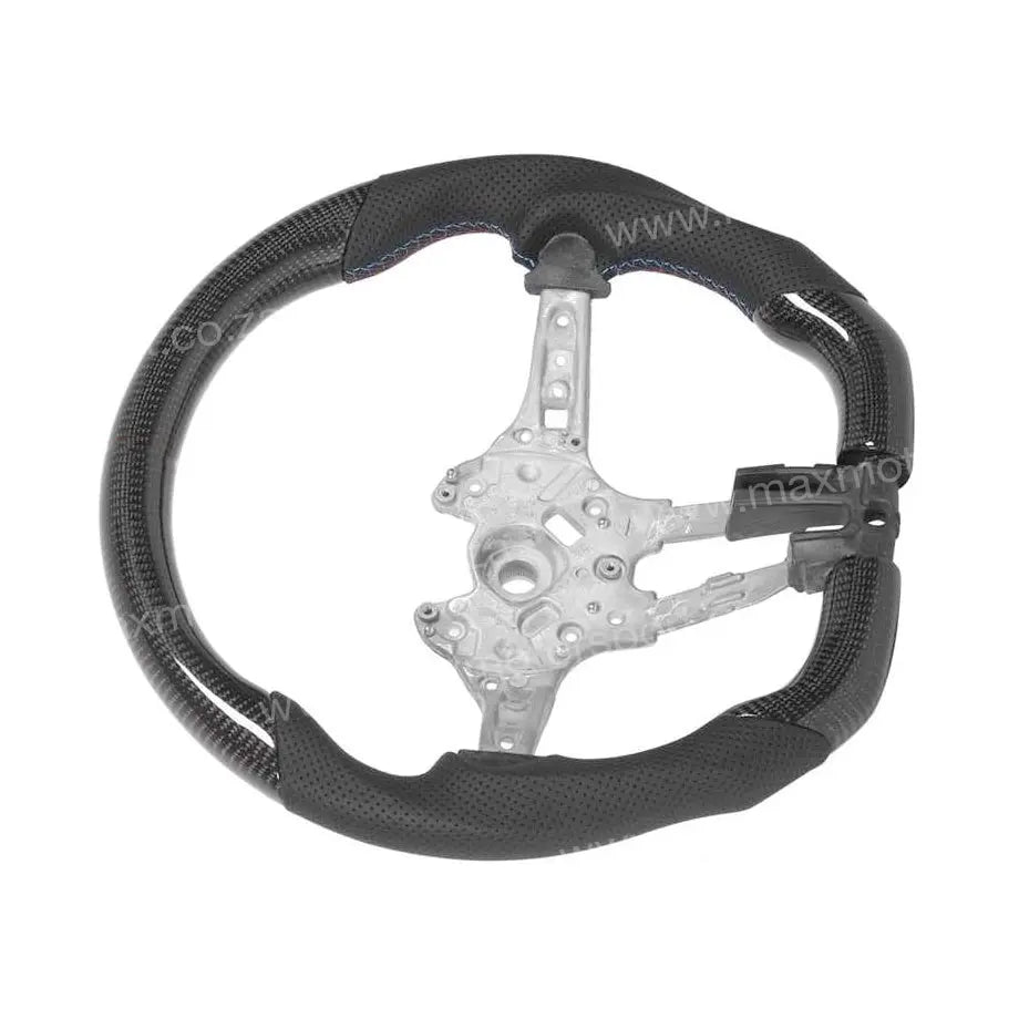 GUNMANSA Genuine Carbon Fibre Steering Wheel Suitable For BM