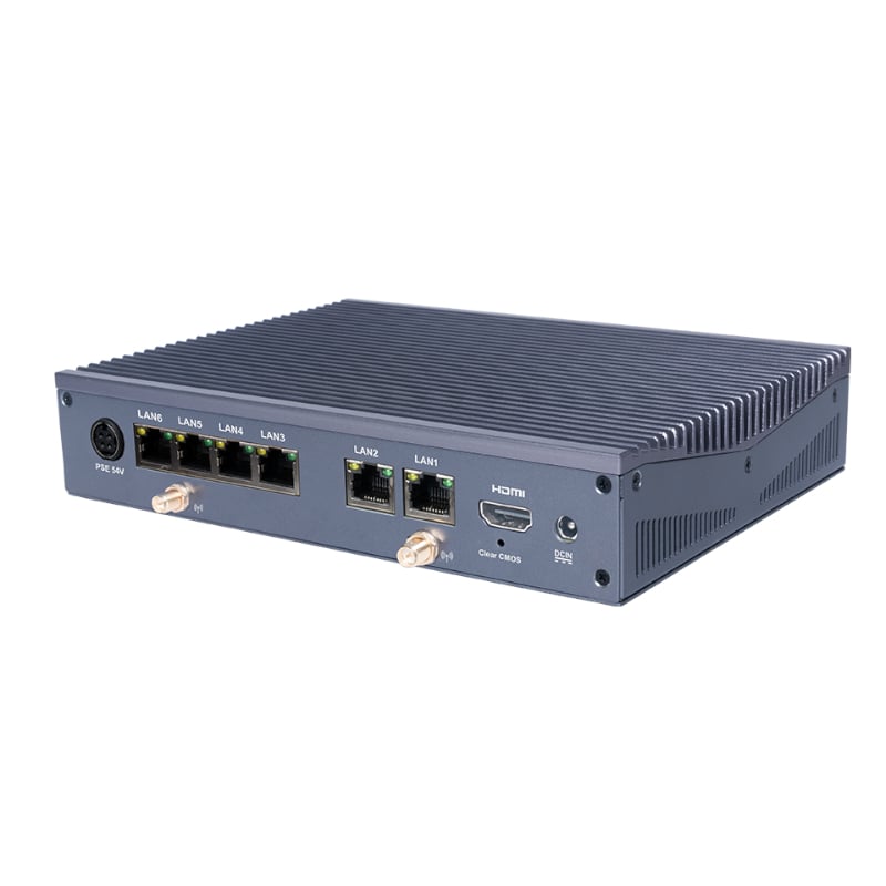 GUNMANSA Giada RN28 with Intel N100 1x DDR4 3200Mhz x6 RJ45