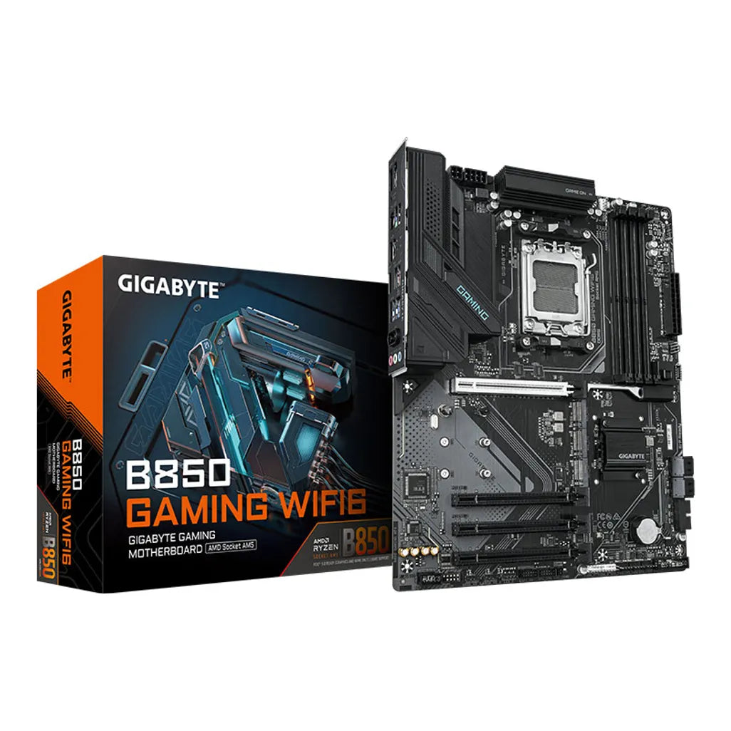 GUNMANSA GIGABYTE AMD B850 Gaming Chipset for AMD AM5; 4x Dual DDR5; 3x M2; 1x HDMI 1x DP. .
