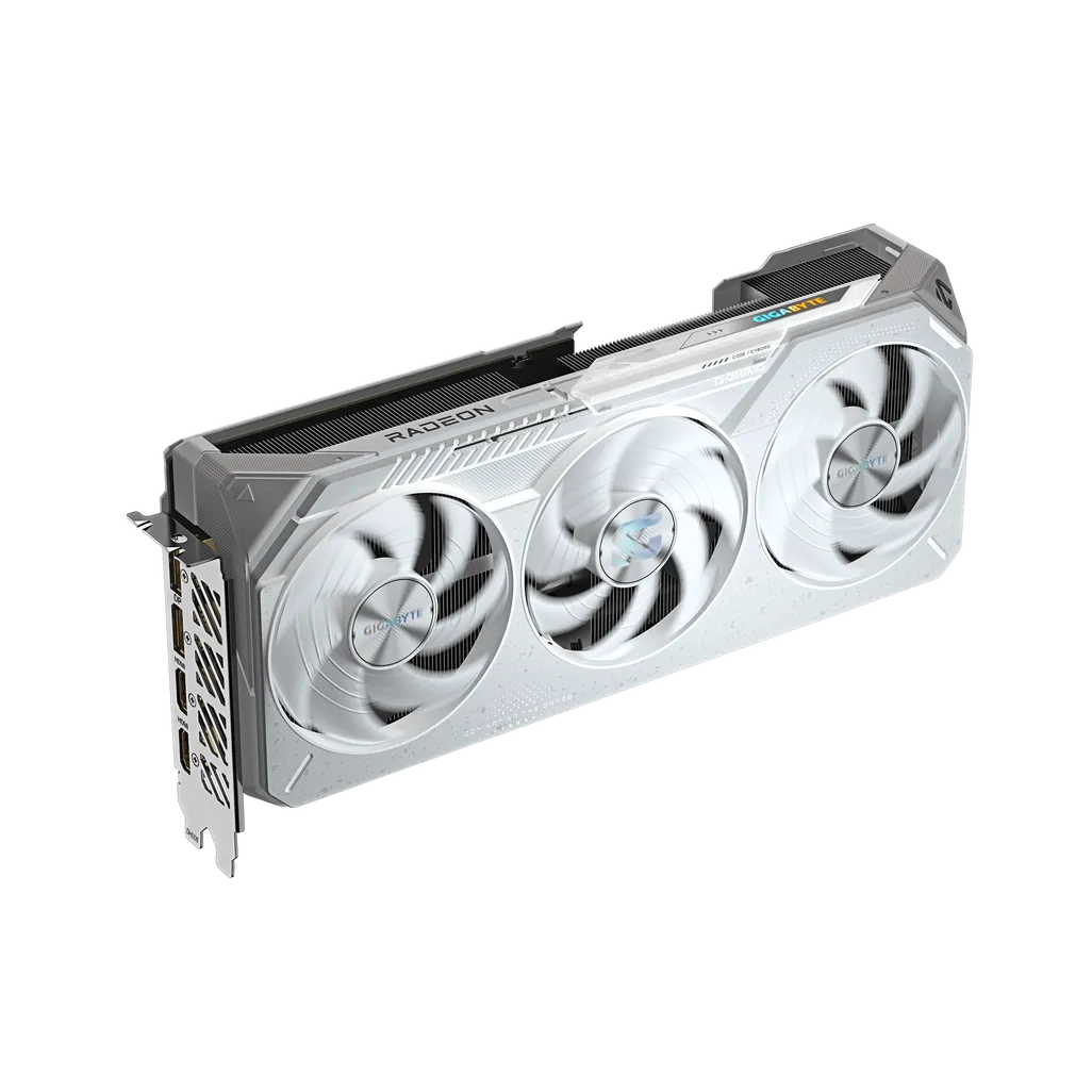 GUNMANSA GIGABYTE AMD Radeon RX9070XT Gaming OC ICE - 16GB; 256-Bit Memory Bus; 2x HDMI; 2x DisplayPort. Min 850W PSU.