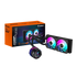 GUNMANSA GIGABYTE AORUS WATERFORCE X II 240 240mm cooler; Intel 115x;1200;1700;1851 / AMD TR4; AM5; AM4; sTR5