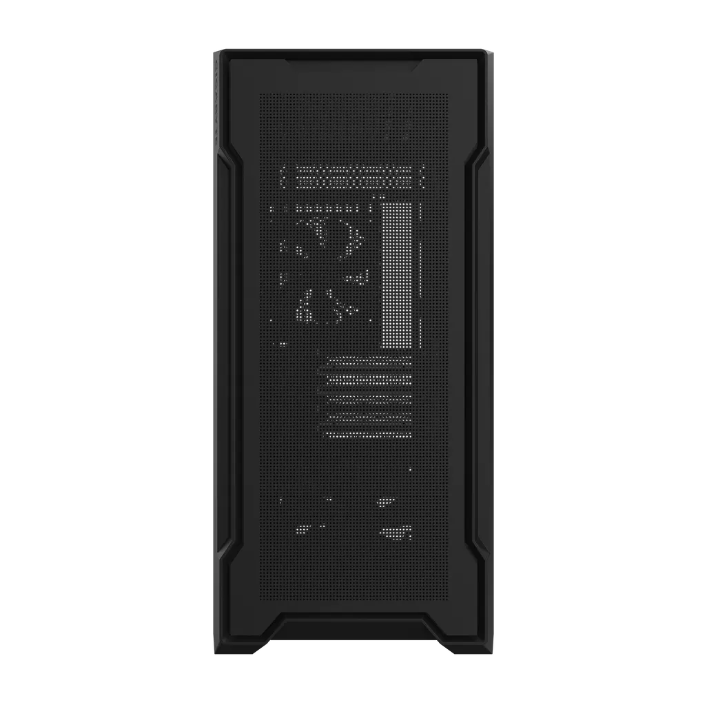 GUNMANSA Gigabyte C102 Glass Micro ATX Chassis; 2x 3.5'' | 2x 2.5'' Drive Bays; 360mm Radiator compatible; 2x 120mm fan incl; Black