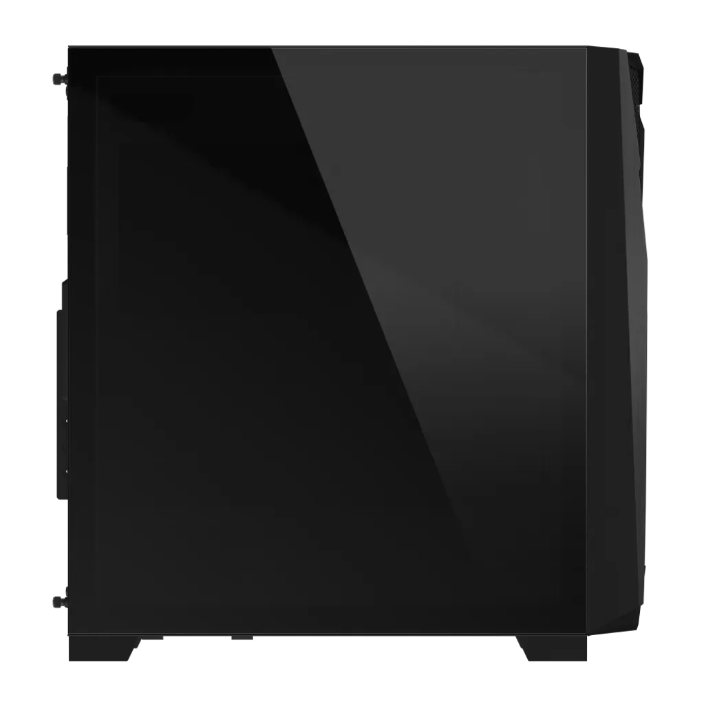 GUNMANSA Gigabyte C301 Glass ATX Chassis; 2x 3.5'' | 2x 2.5'' Drive Bays; 360mm Radiator compatible; 4x 120mm fan incl; White