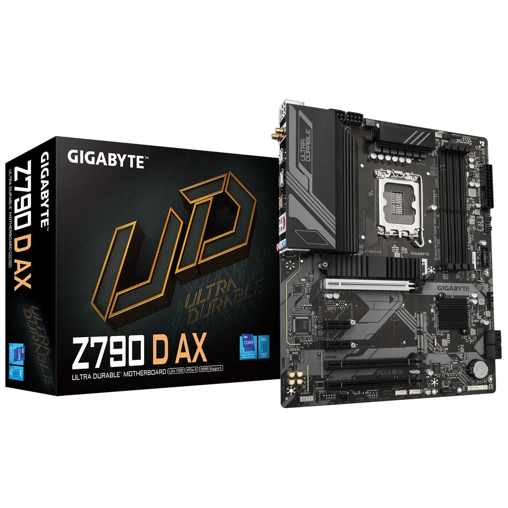 GUNMANSA GIGABYTE Intel® Z790 Chipset for LGA 1700; 4x DDR5; 3x M2 G4; HDMI/DP; ATX