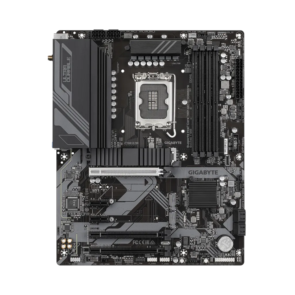GUNMANSA GIGABYTE Intel® Z790 Chipset for LGA 1700; 4x DDR5; 3x M2 G4; HDMI/DP; ATX