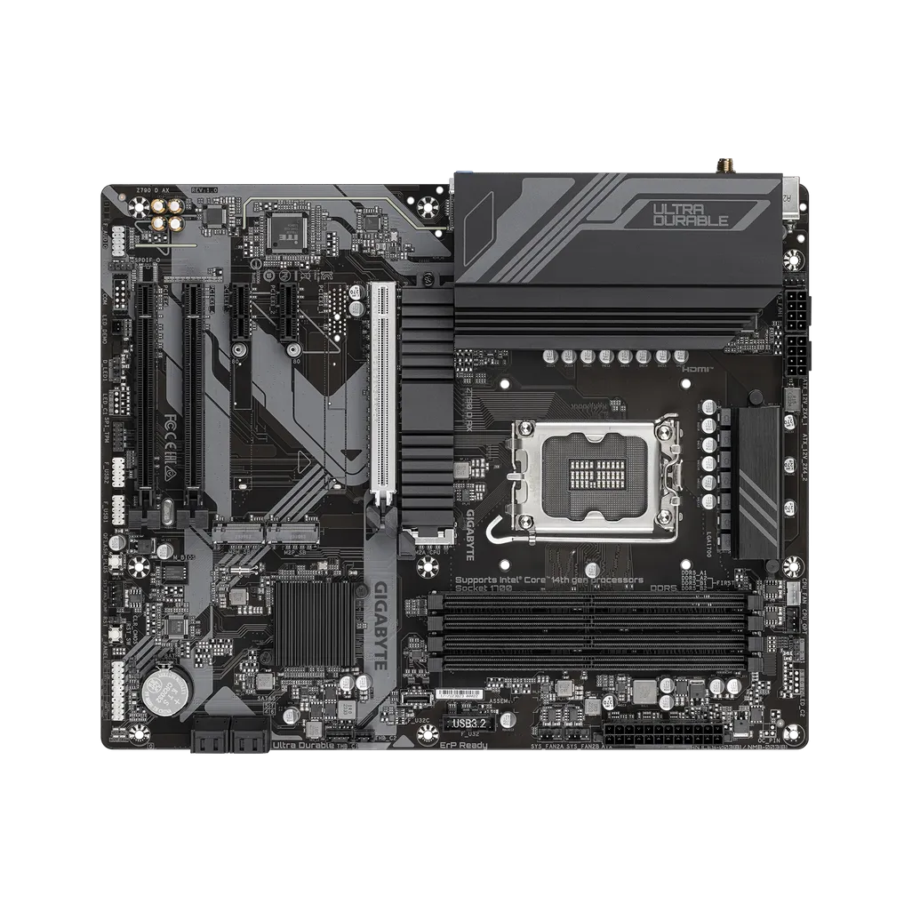 GUNMANSA GIGABYTE Intel® Z790 Chipset for LGA 1700; 4x DDR5; 3x M2 G4; HDMI/DP; ATX