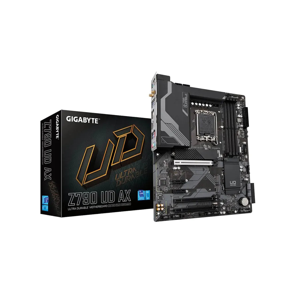 GUNMANSA GIGABYTE Motherboard Intel® Z790 Chipset for LGA 1700; 4x DDR5; 3x M2 G4; HDMI/DP; ATX - Wi-Fi 6E 802.11ax