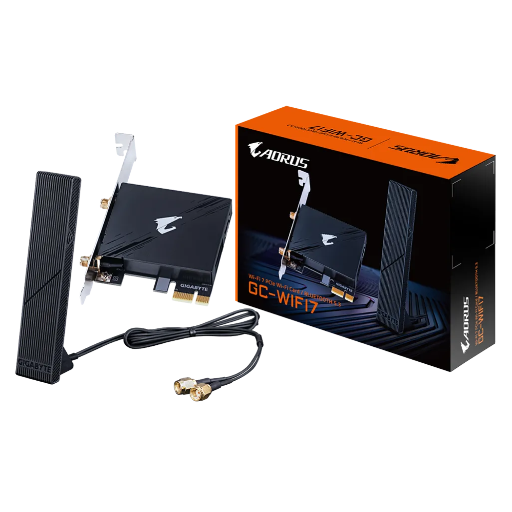 GUNMANSA Gigabyte Network Intel® WIFI 7 PCI-E Card