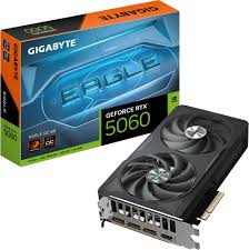 GUNMANSA GIGABYTE nVidia GeForce RTX 5060 EAGLE OC 8GB - 8GB GDDR7; 128-Bit Memory Bus; 1x HDMI; 3x DisplayPort .