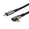 GUNMANSA Gizzu 100W 10Gbps Type-C Angled 1m Cable