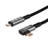 GUNMANSA Gizzu 100W 10Gbps Type-C Angled 1m Cable