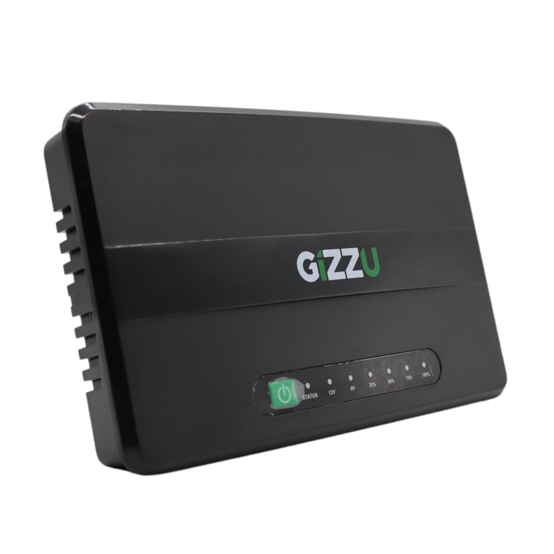 GUNMANSA GIZZU 30W 32Wh 8800mAh Mini DC UPS Lithium - Black