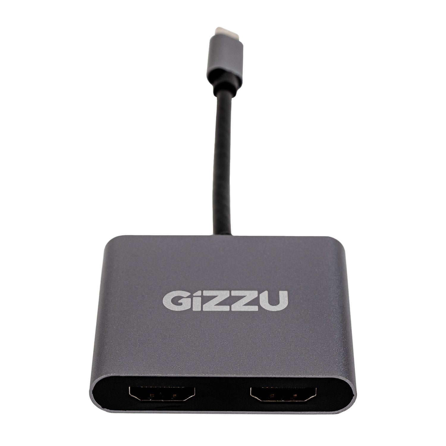 GUNMANSA Gizzu 4-in-1 Type-C to Dual HDMI Hub