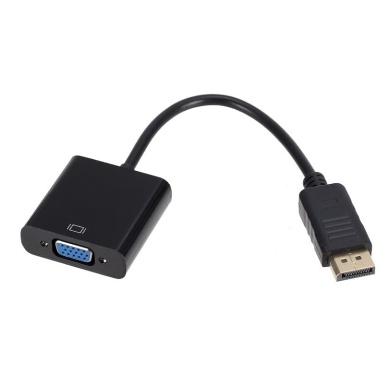GUNMANSA Gizzu 4K DisplayPort to VGA Active Adapter Poly