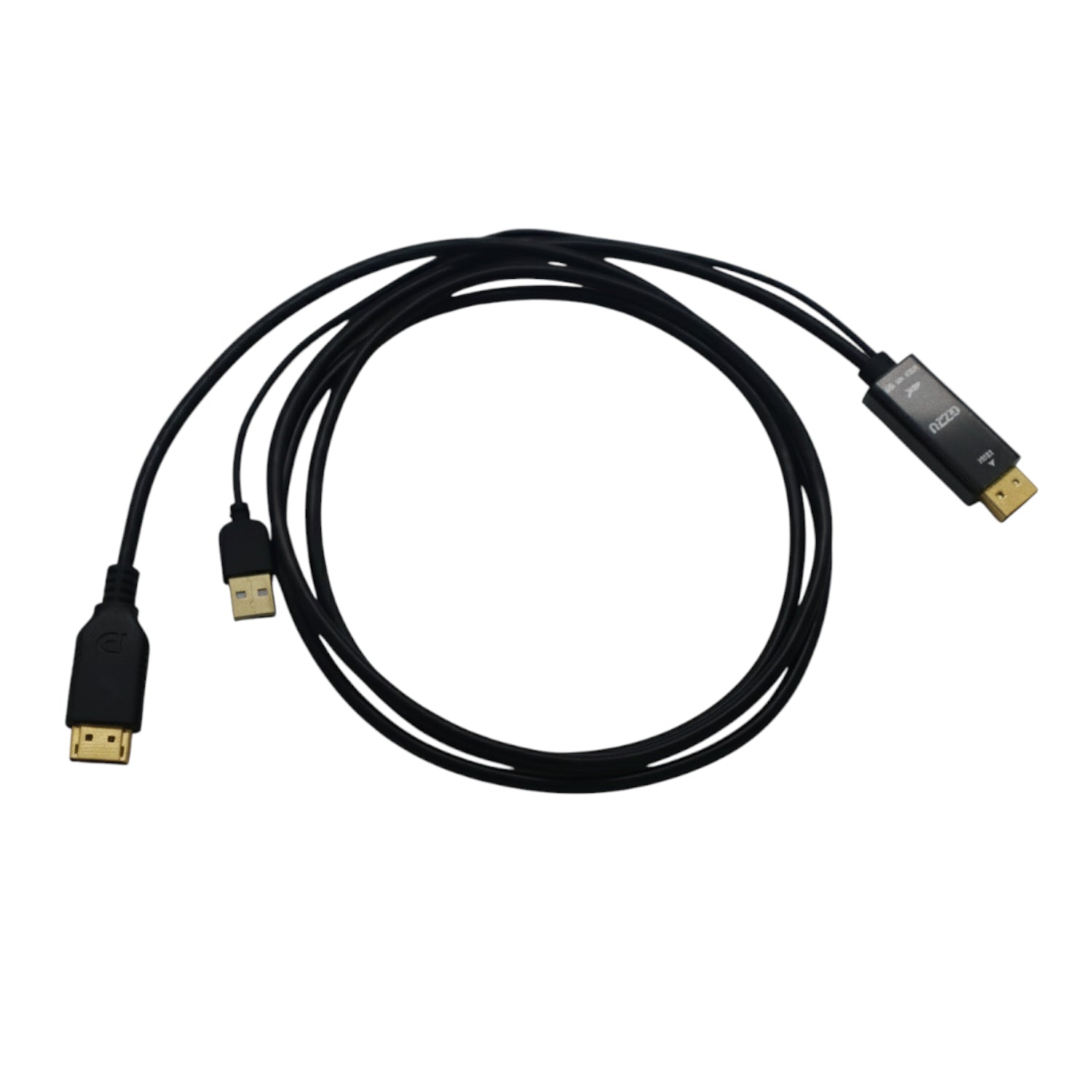 GUNMANSA Gizzu 4K HDMI to DP Cable (1.8m) - Black