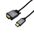 GUNMANSA Gizzu Full HD HDMI to VGA Cable (1.8m) - Black