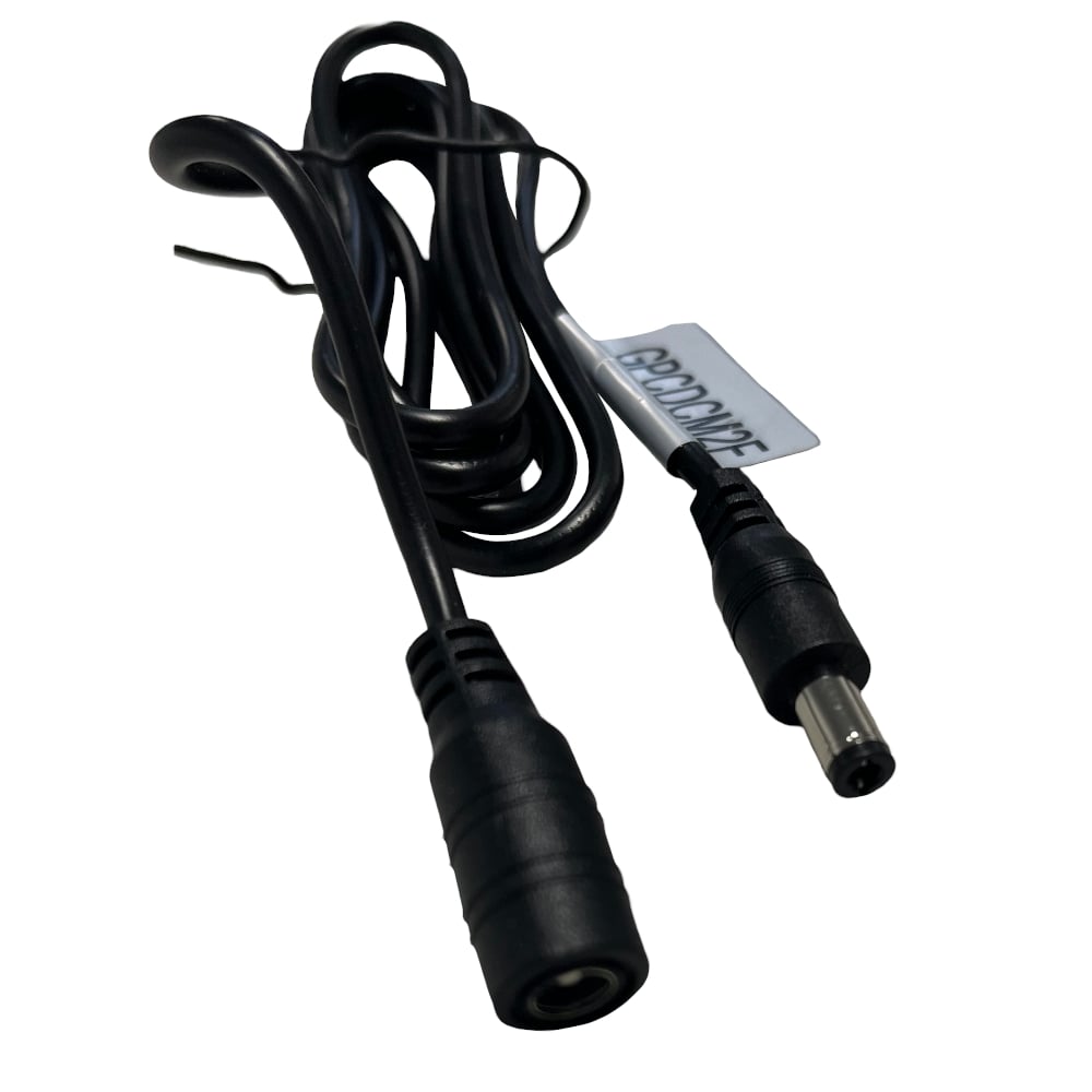 GUNMANSA GIZZU Power Cable DC 12V Male to Female Extender 1.2M