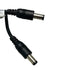 GUNMANSA GIZZU Power Cable DC 12V Male to Male Extender 1.2M