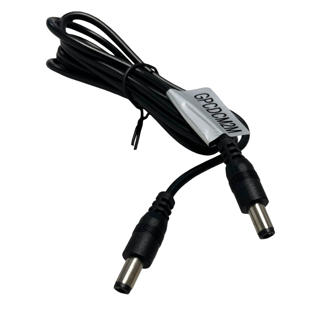 GUNMANSA GIZZU Power Cable DC 12V Male to Male Extender 1.2M
