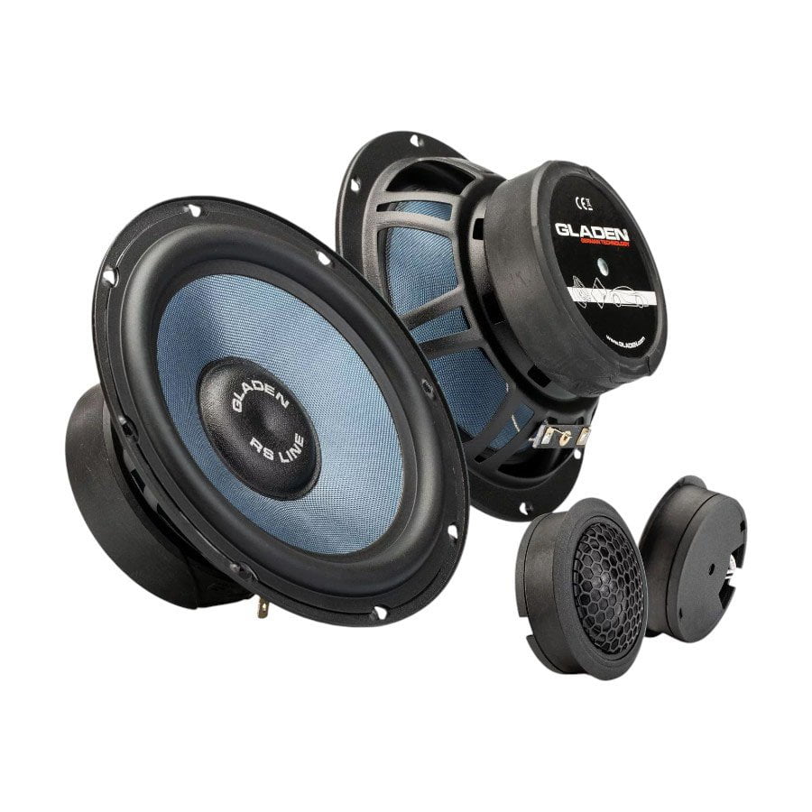 GUNMANSA Gladen RS 165 G2 6″ 100rms Component Speaker System