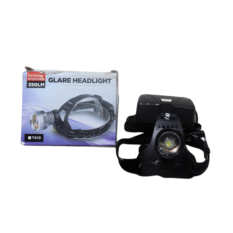 GUNMANSA Glare Headlight 350 lm – Model T619 | Adjustable LED Head Torch