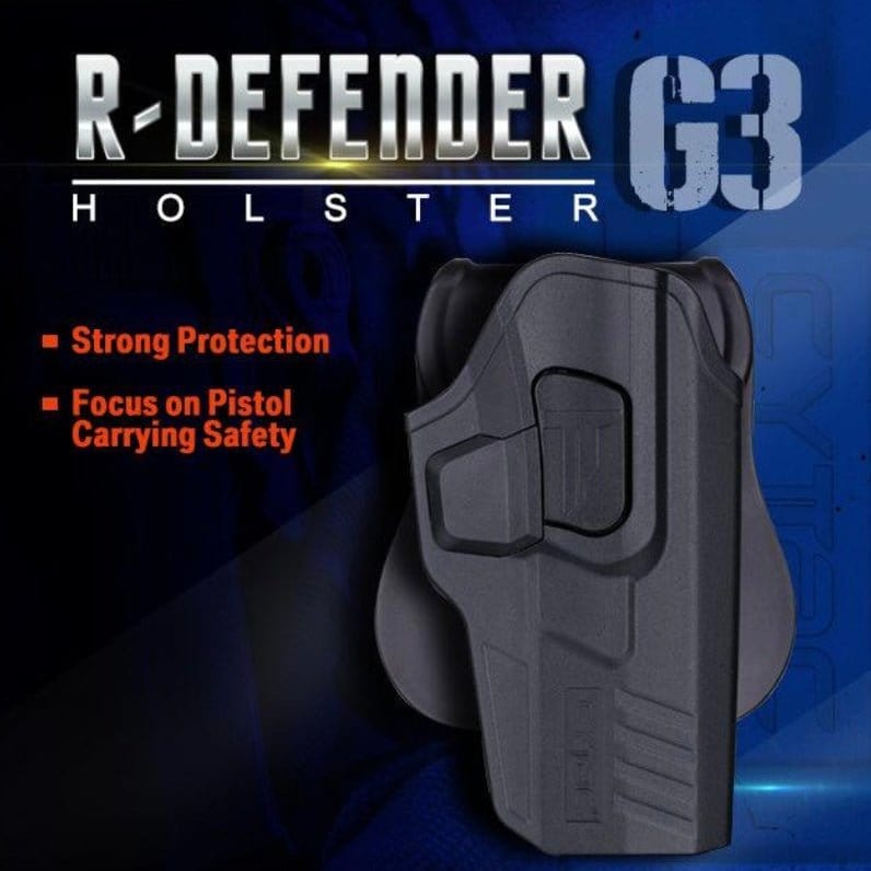 GUNMANSA GLOCK 19,23,32 CYTAC R DEFENDER HOLSTER OWB