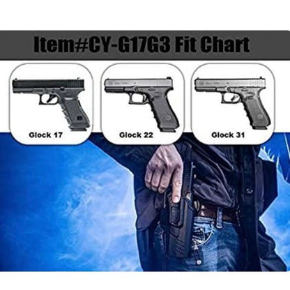 GUNMANSA GLOCK 19,23,32 CYTAC R DEFENDER HOLSTER OWB