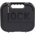 GUNMANSA GLOCK PISTOL CASE WITH LOCK - BLACK