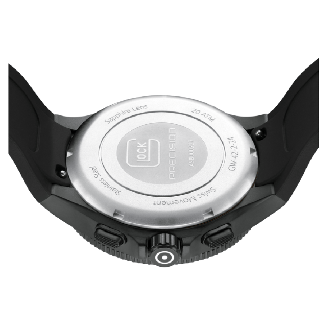 GUNMANSA Glock Watch – Black Tactical GW-42-2-24