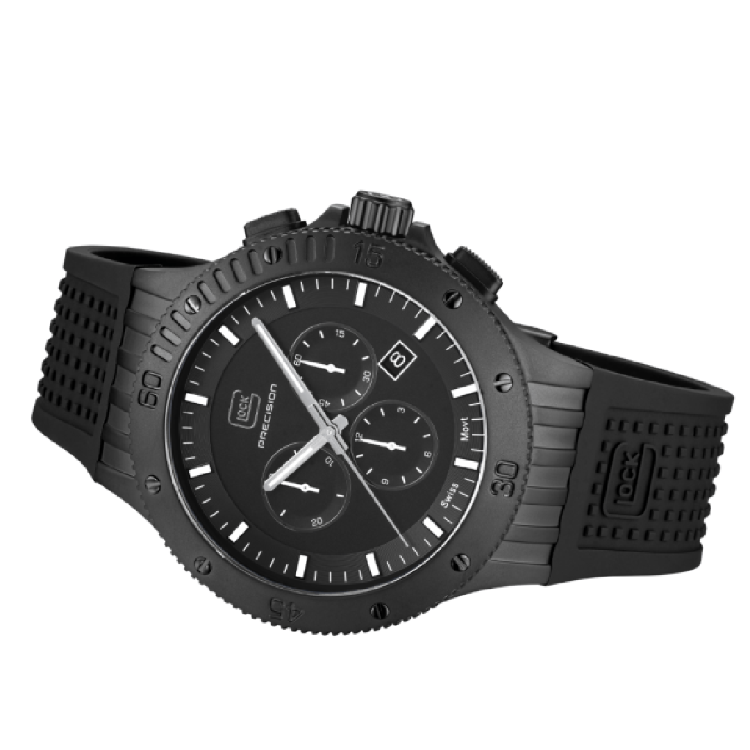 GUNMANSA Glock Watch – Black Tactical GW-42-2-24