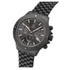 GUNMANSA Glock Watch With Gunmetal Grey Grey Strap And Black Bezel GW-38-1-22